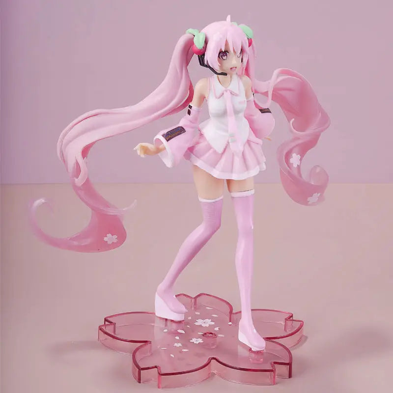 Cute Anime Miku Figurines - Sakura Hatsune - Anime - Action & Toy Figures - 13 - 2024