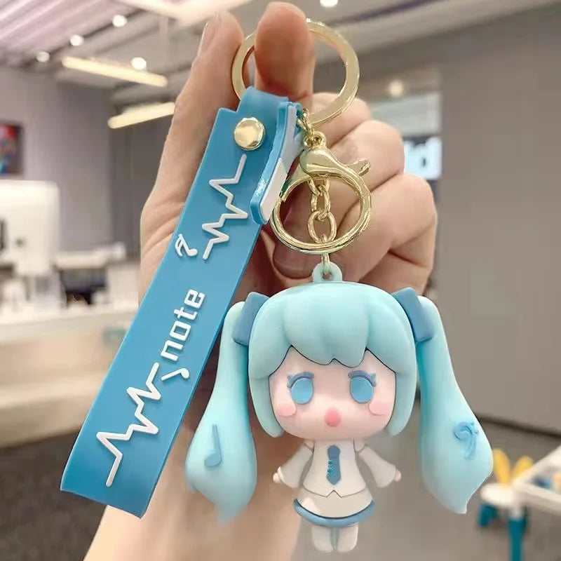 Cute Anime Miku Figurines - Key chain - Anime - Action & Toy Figures - 14 - 2024