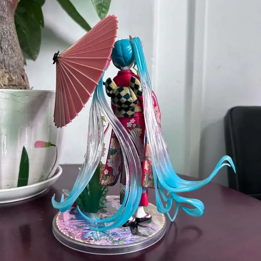 Hatsune Miku Kimono Umbrella Figurine 1/6 Scale - Accessories - Figurine - 3