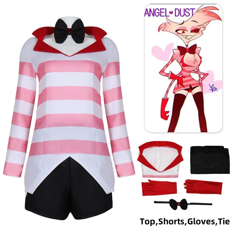 Hazbin Hotel Alastor Cosplay - Full Set - Angel Costume / XXXL - Cosplay - Costumes - 6 - 2024