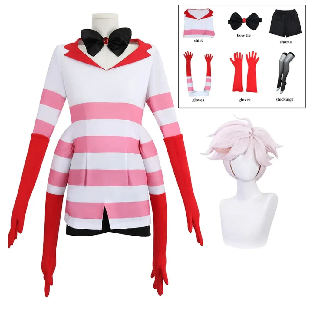 Dust Angel Hazbin Hotel Cosplay Costume Set - Cosplay - Cosplay - 1