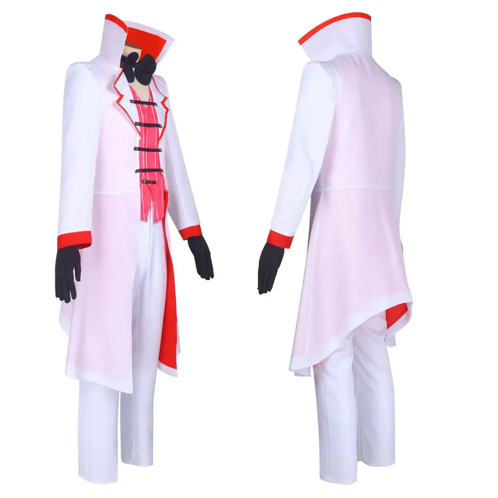 Hazbin Hotel Lucifer Cosplay Costume - Suit Vest Wig - Cosplay - Long - Cosplay - 3