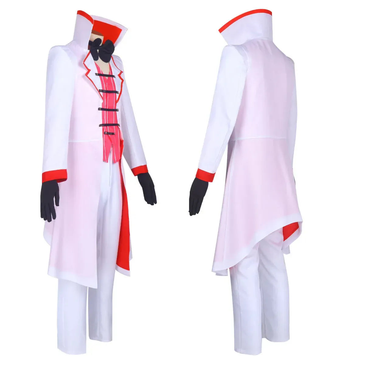 Hazbin Hotel Lucifer Cosplay Costume - Suit Vest Wig - Cosplay - Long - Cosplay - 3