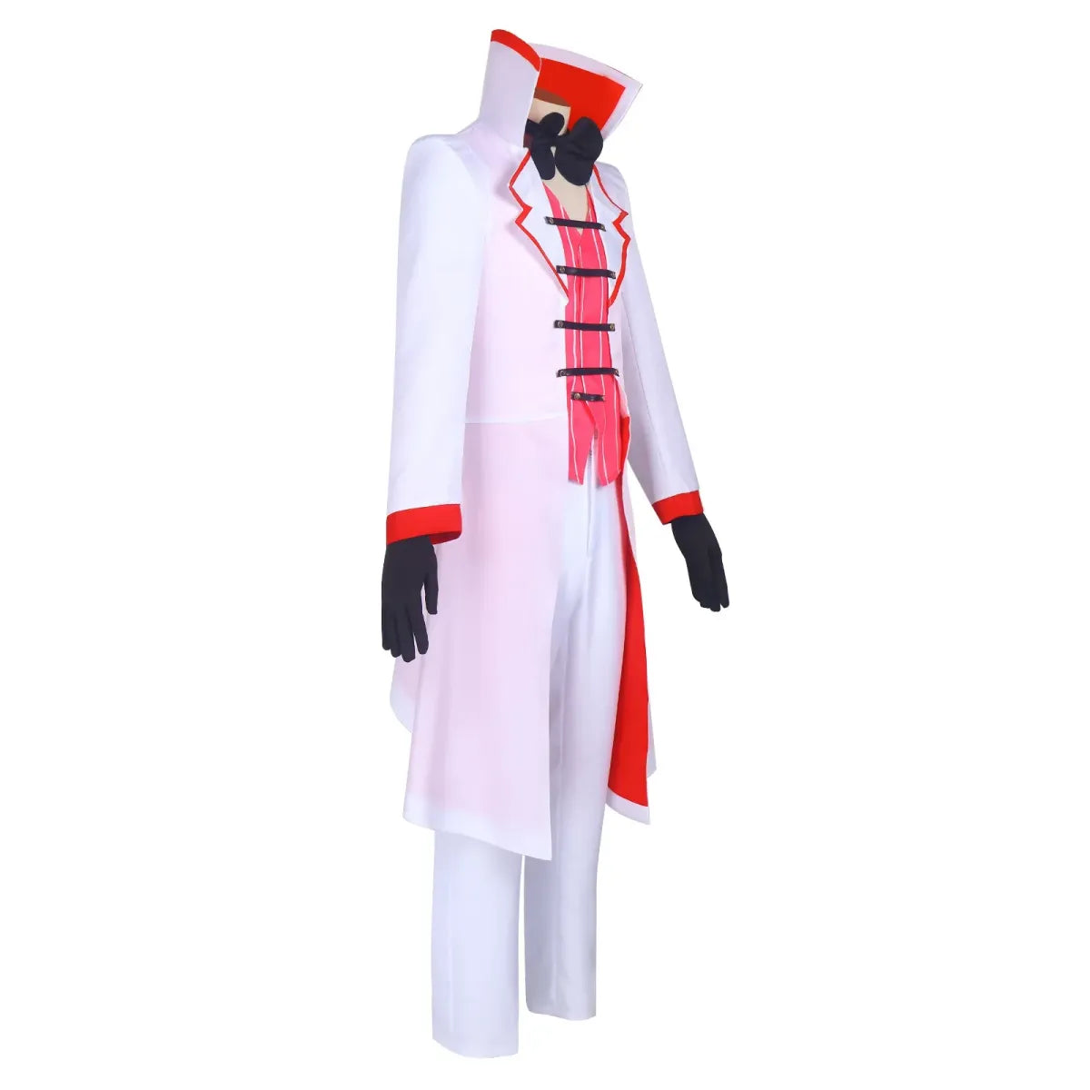 Hazbin Hotel Lucifer Cosplay Costume - Suit Vest Wig - Cosplay - Long - Cosplay - 8