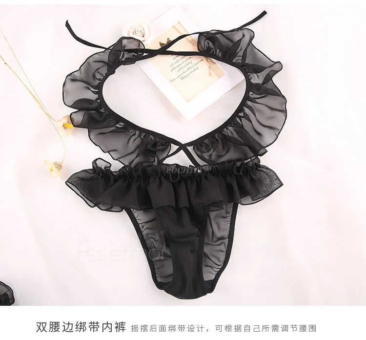 Sexy Lolita Heart Hollow-Out Lingerie Set - Women’s Clothing & Accessories - Lingerie - 2 - 2024