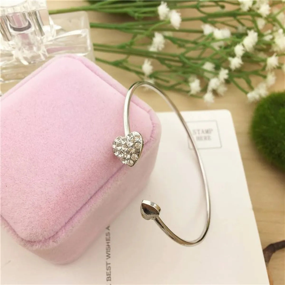 Women’s Heart Shaped Bracelet - Women’s Clothing & Accessories - 10