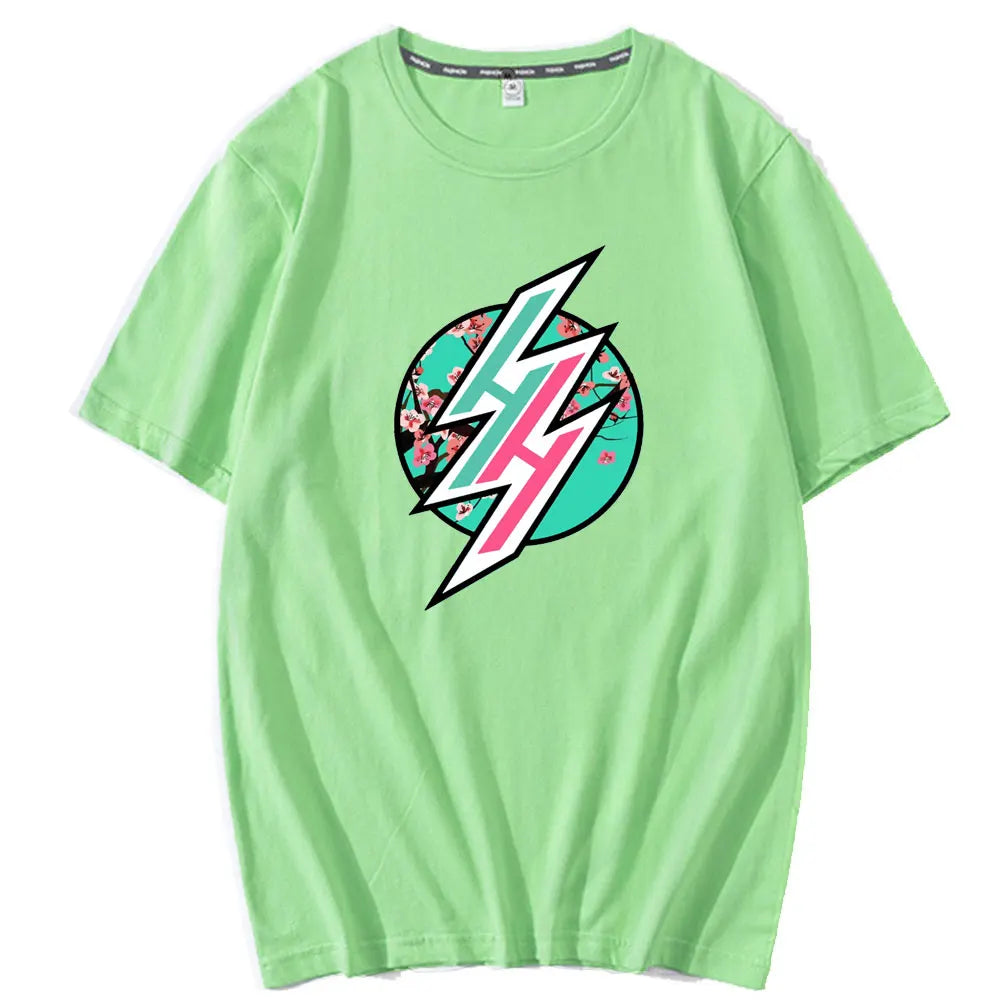 Hentai Haven Logo T-Shirt - Harajuku Printed Anime Meme Tee - Green / XS - T-Shirts - Shirts & Tops - 14 - 2024