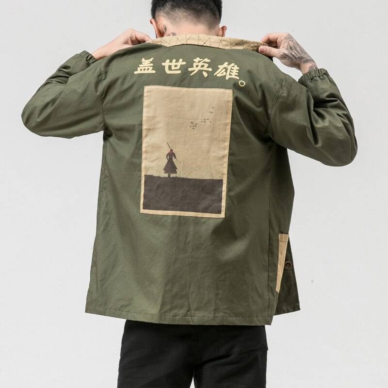 Japanese Hero Kanji Writing Jacket - Jackets & Coats - Coats & Jackets - 11 - 2024