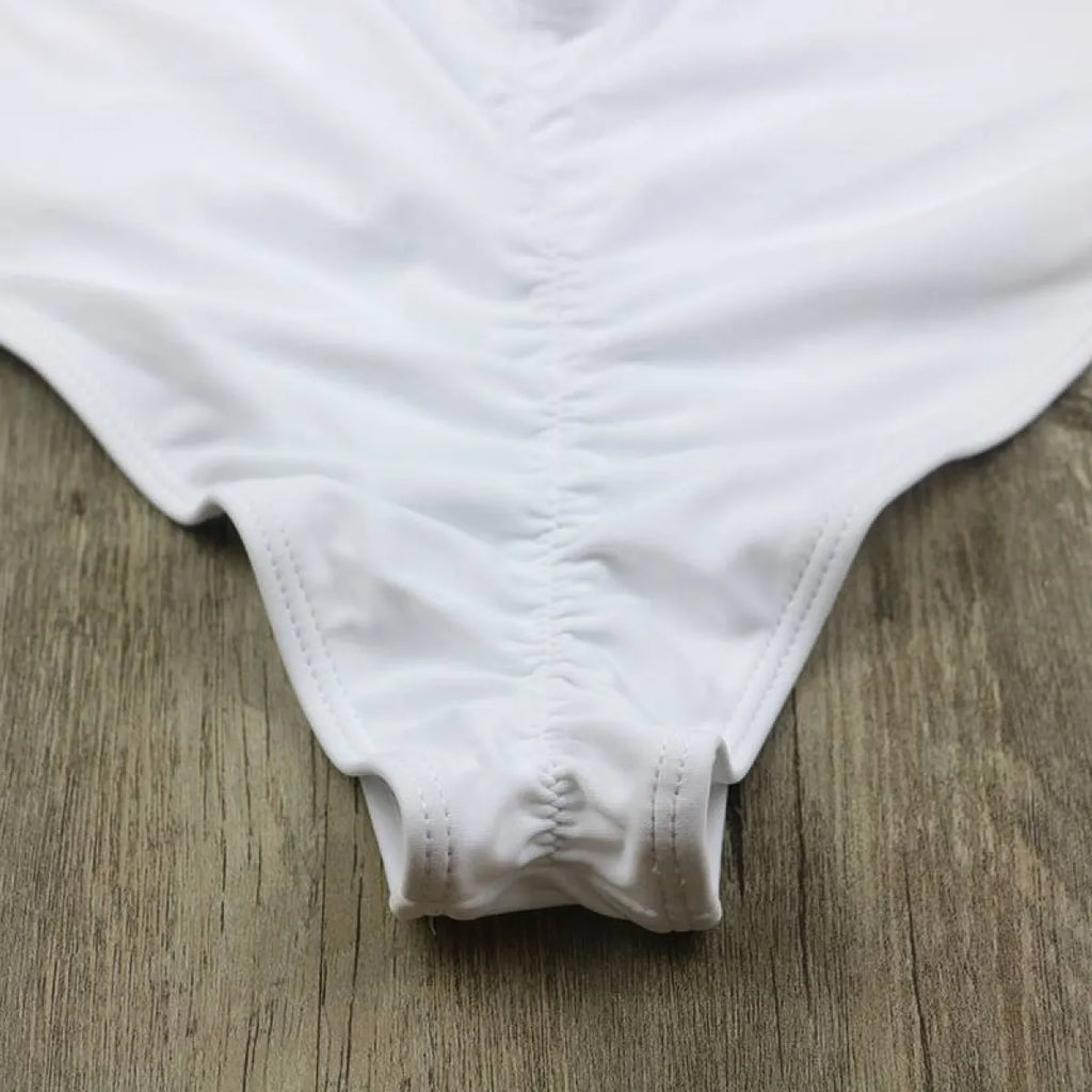 High Cut Backless Swimsuit - Women’s Clothing & Accessories - 5