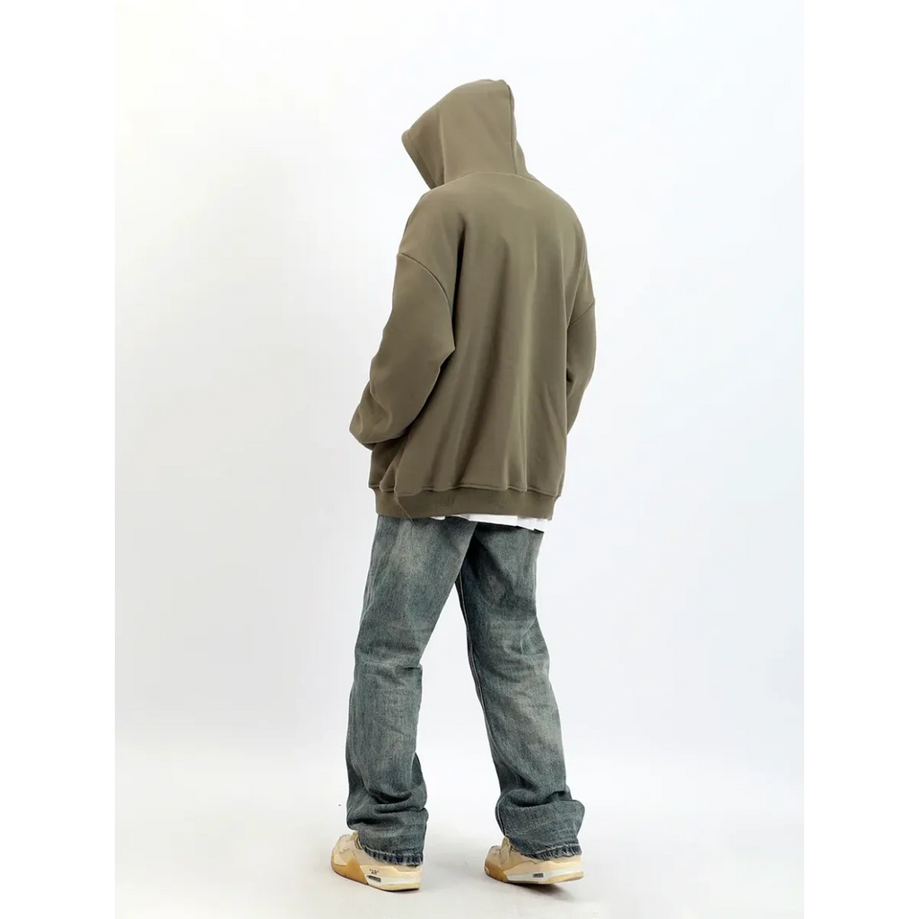 Harajuku High Neck Hoodie - Hoodies & Sweatshirts - Men’s Hoodies - 19