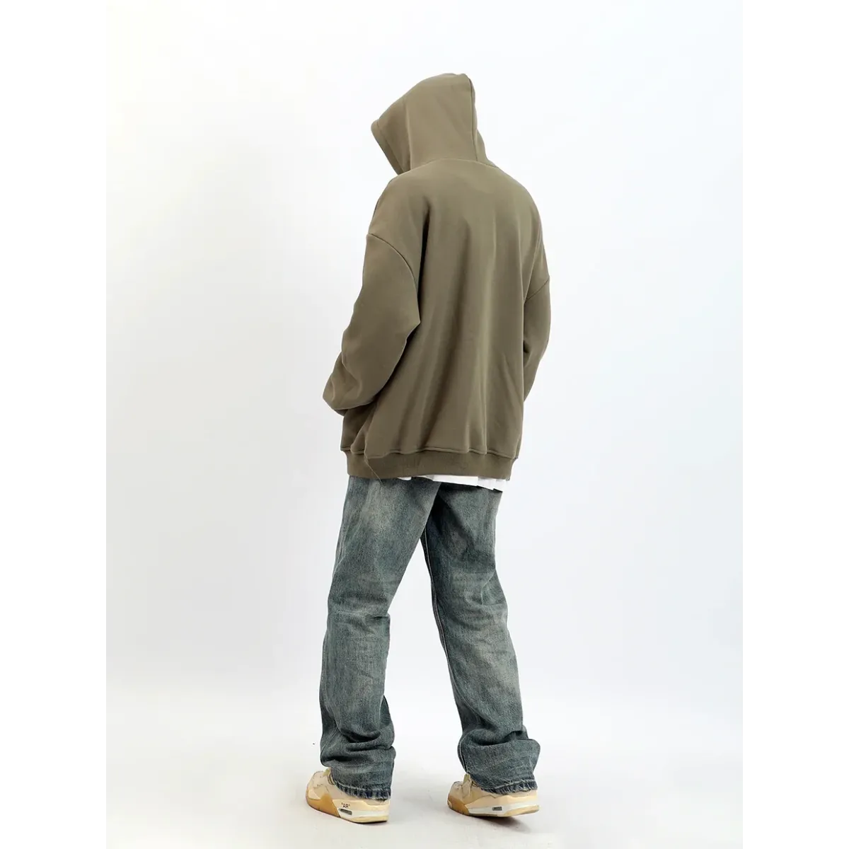 Harajuku High Neck Hoodie - Hoodies & Sweatshirts - Men’s Hoodies - 19