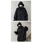 Harajuku High Neck Hoodie - Hoodies & Sweatshirts - Men’s Hoodies - 20