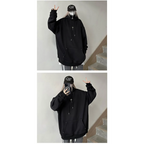 Harajuku High Neck Hoodie - Hoodies & Sweatshirts - Men’s Hoodies - 21