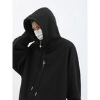 Harajuku High Neck Hoodie - Hoodies & Sweatshirts - Men’s Hoodies - 8