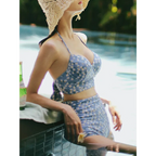 High Waist Bikini Set – Vintage Print Summer Swimwear - Sexy Products - Swimwear - 10
