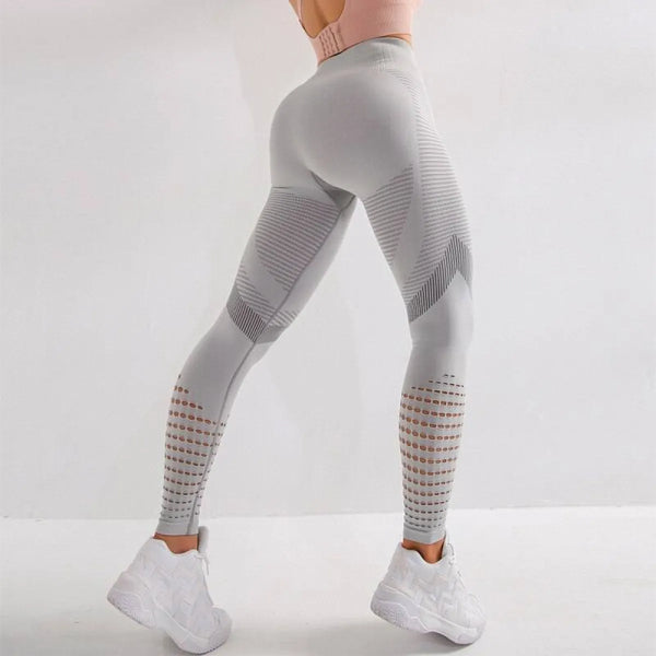 High Waist Fitness Leggings - Bottoms - 1