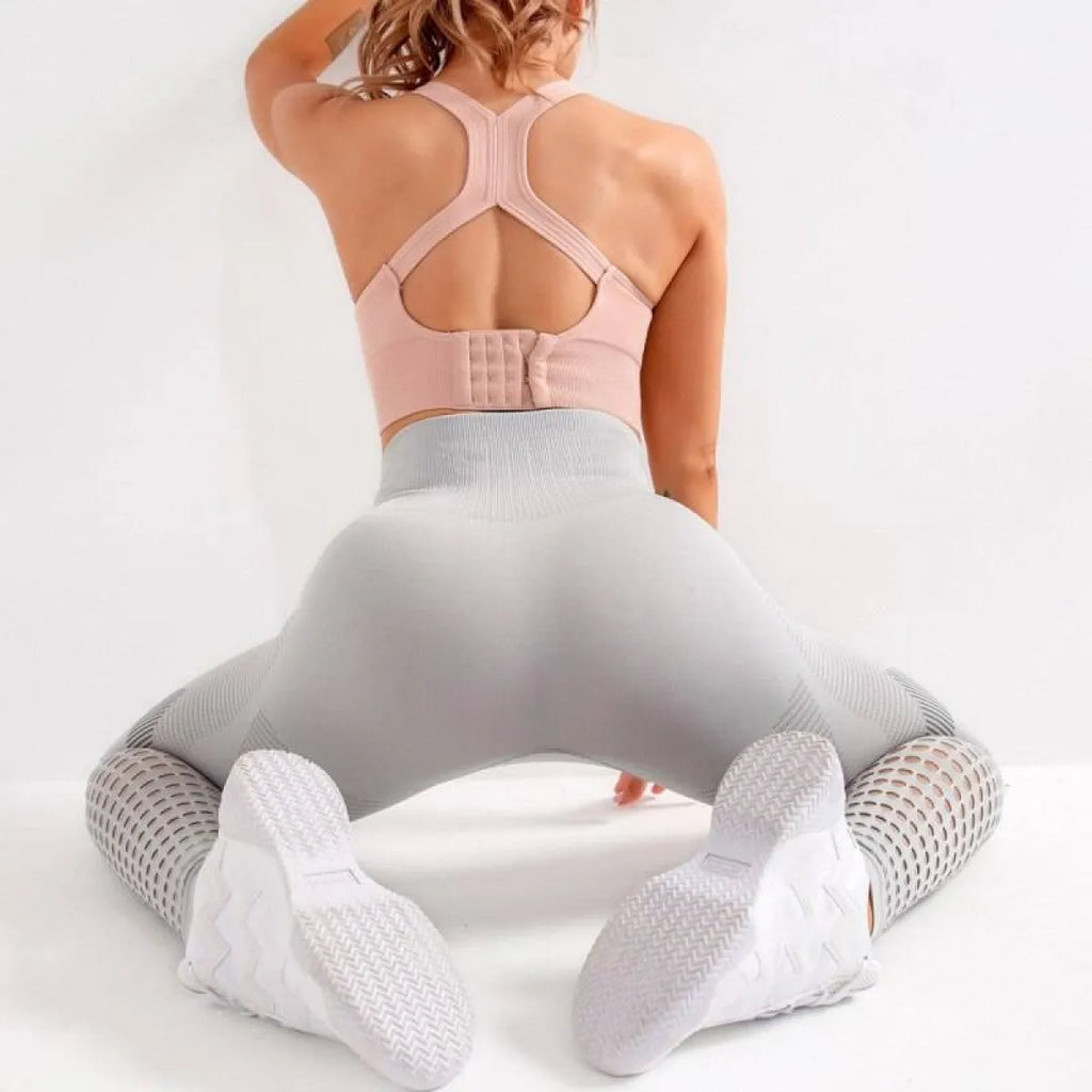 High Waist Fitness Leggings - Bottoms - 6