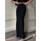 Gothic High Waist Maxi Skirt - Bottoms - Skirts - 1