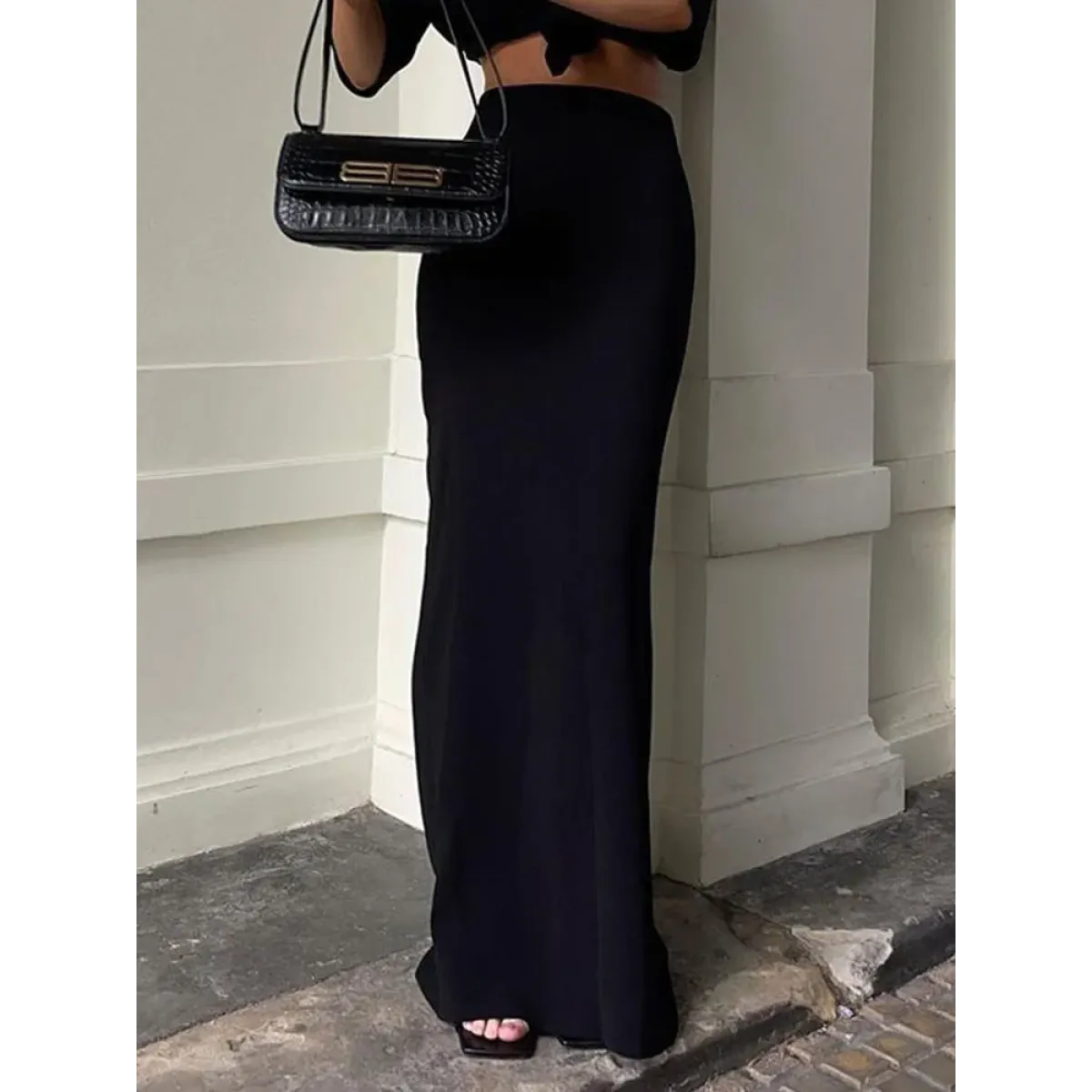 Gothic High Waist Maxi Skirt - Bottoms - Skirts - 2