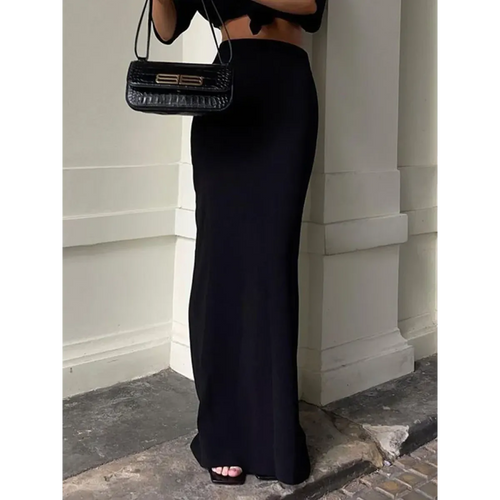 Gothic High Waist Maxi Skirt - Bottoms - Skirts - 2