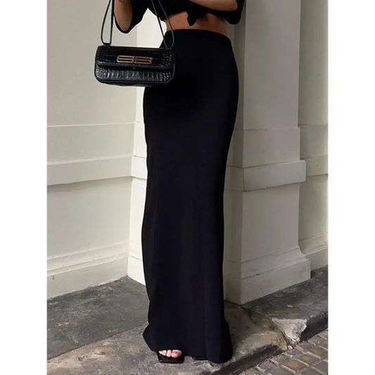 Gothic High Waist Maxi Skirt - Bottoms - Skirts - 2