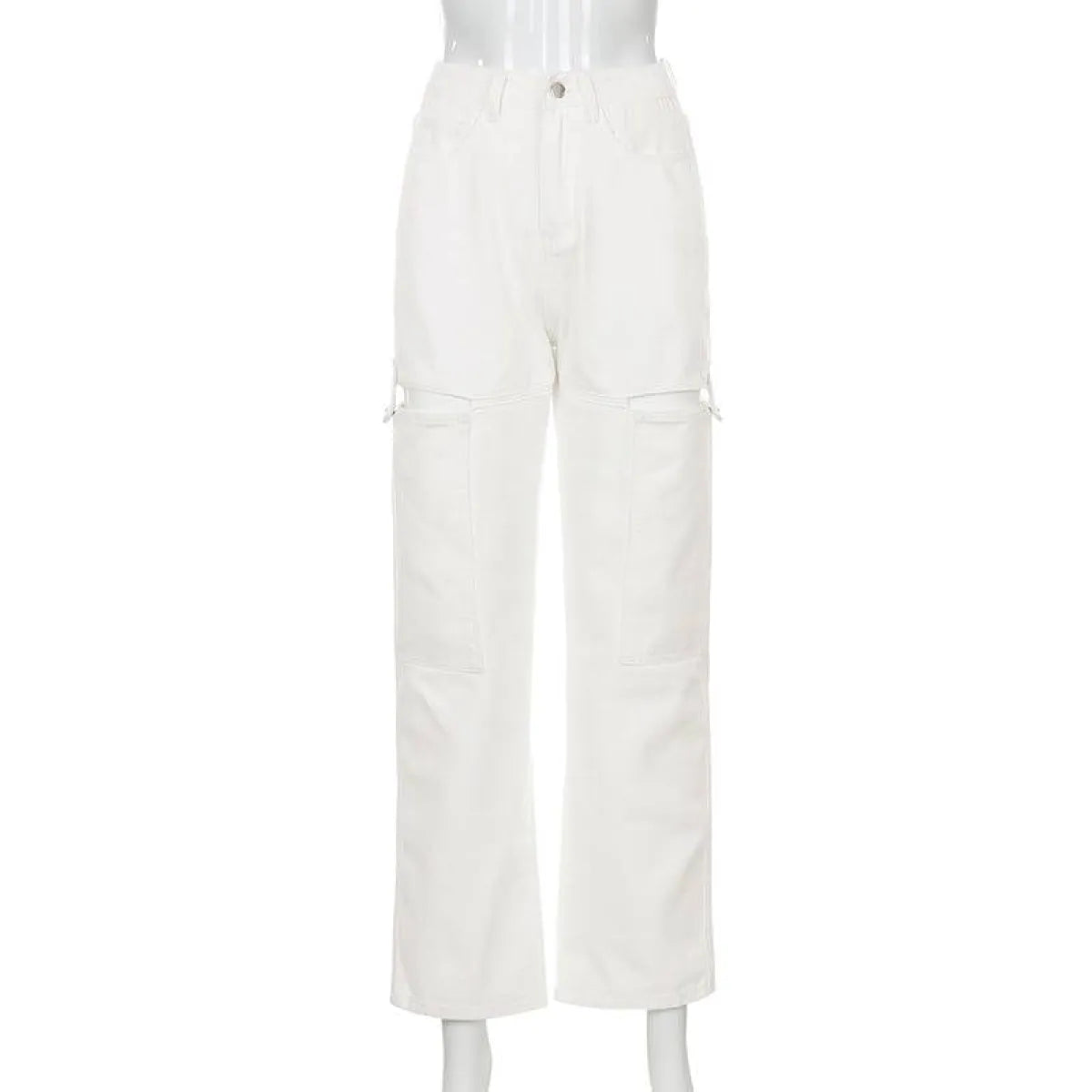 Street Fashion Casual High Waist Jeans - Bottoms - 10