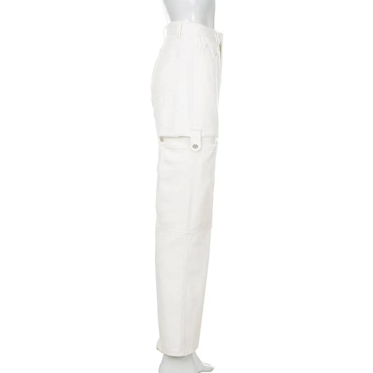 Street Fashion Casual High Waist Jeans - Bottoms - 11