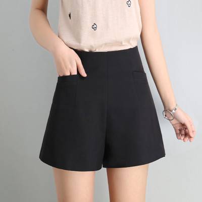 High Waist Korean Shorts - Black / L - Bottoms - Shirts & Tops - 11 - 2024