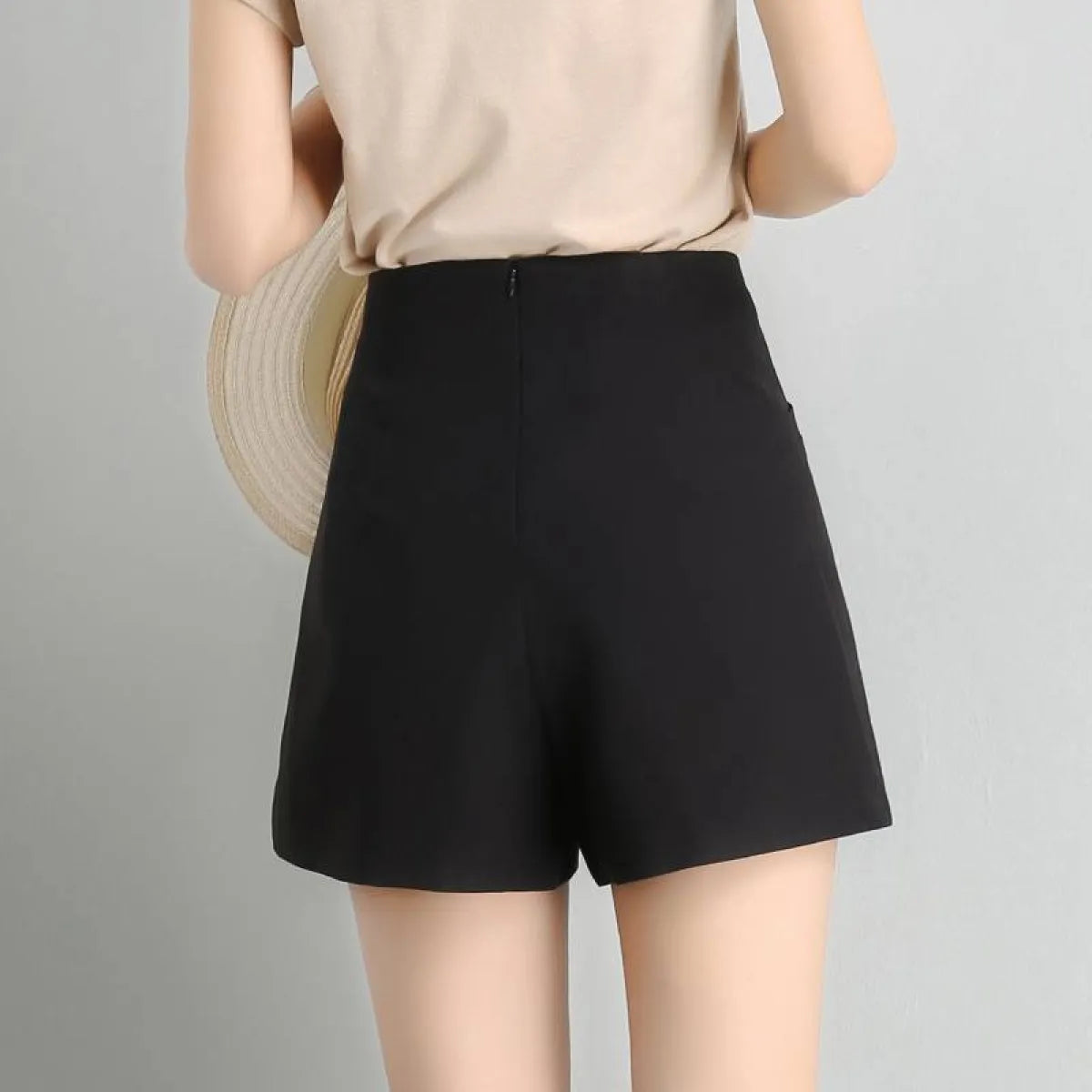 High Waist Korean Shorts - Bottoms - 7