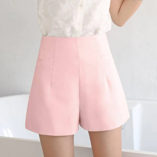 High Waist Korean Shorts - Bottoms - 9