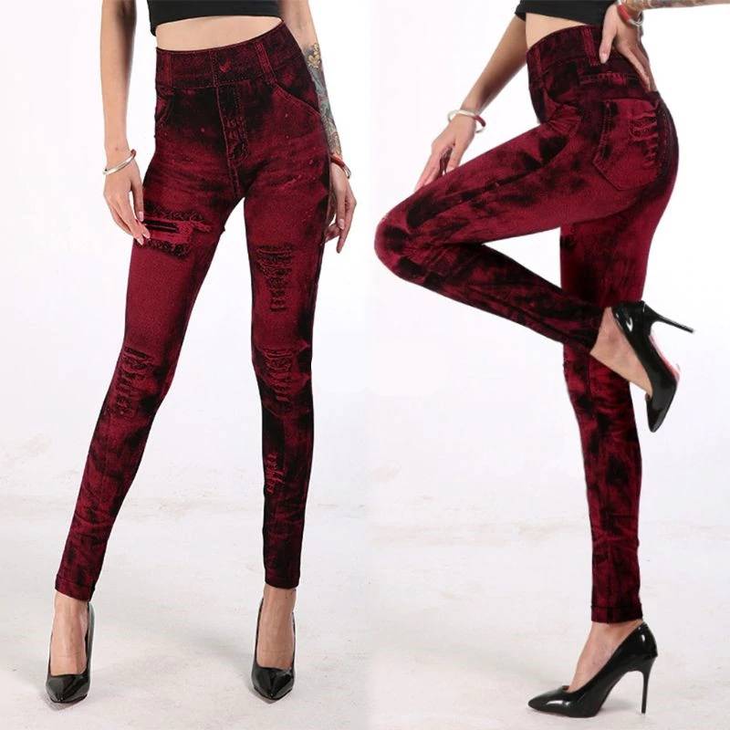 Casual High Waist Leggings - Bottoms - Shirts & Tops - 3 - 2024