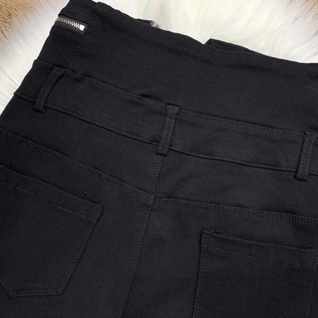 Korean Fashion High Waist Pencil Pants - Bottoms - 5