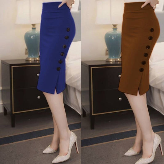 High Waist Pencil Skirt - Bottoms - Clothing - 1 - 2024