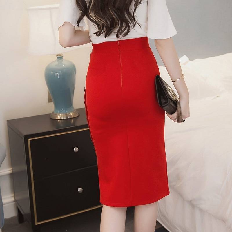 High Waist Pencil Skirt - Bottoms - Clothing - 6 - 2024