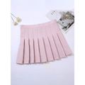 High Waist Pleated A-line Skorts - Bottoms - 10