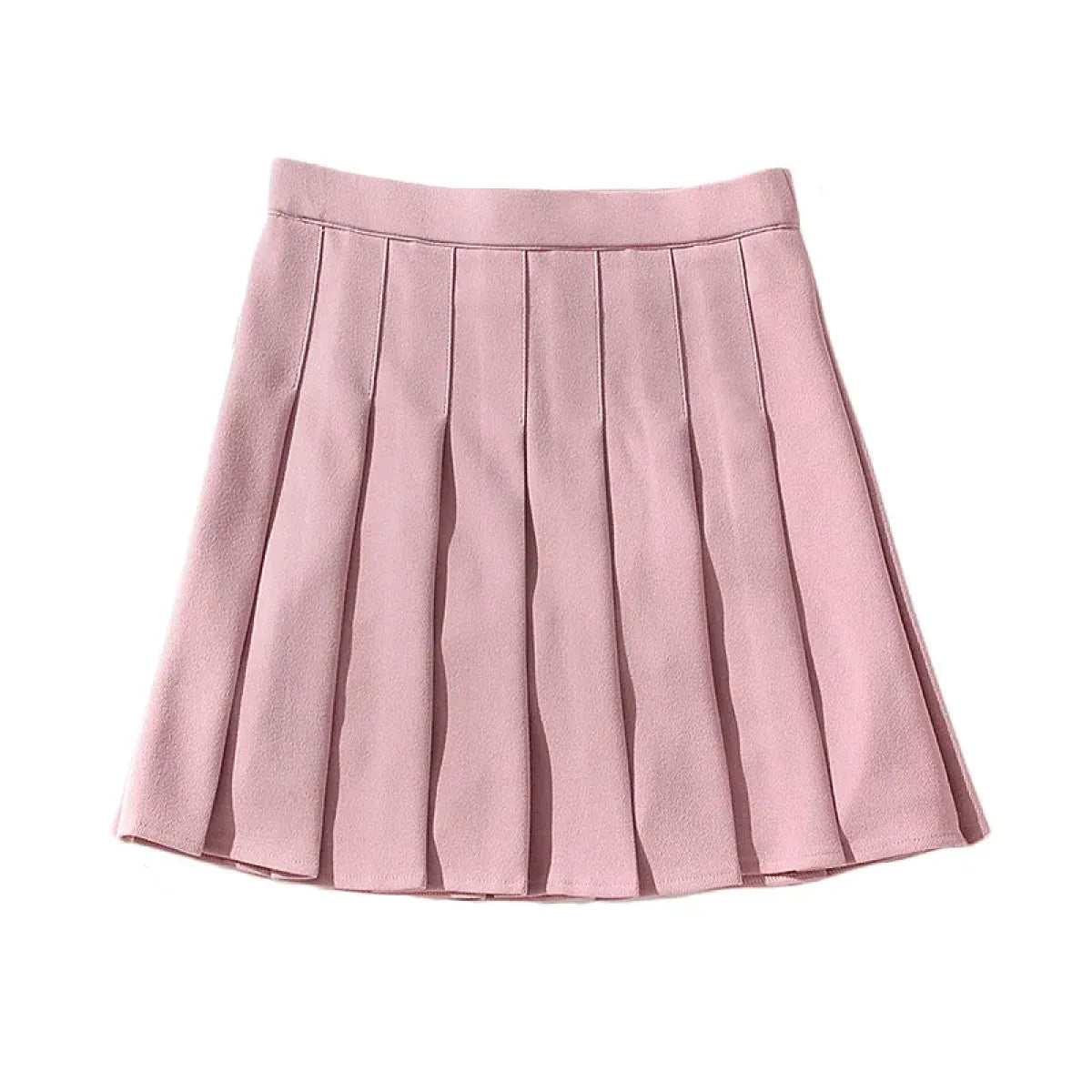 High Waist Pleated Skirt – Kawaii Harajuku Lolita Sailor Style - Bottoms - Skirts - 4
