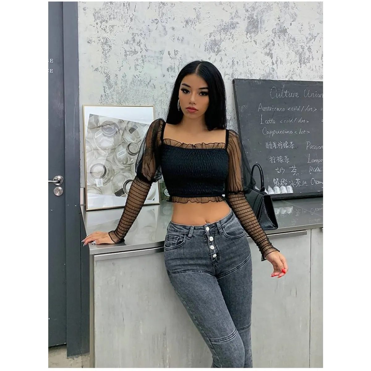 Women’s High Waist Skinny Jeans - Bottoms - 12