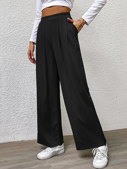 High Waist Straight Pants - Bottoms - Pants - 5 - 2024