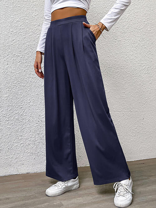 High Waist Straight Pants - Bottoms - Pants - 8 - 2024