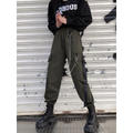 High Waist Streetwear Pants - Bottoms - 13