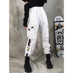 High Waist Streetwear Pants - Bottoms - 17