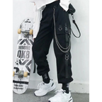 High Waist Streetwear Pants - Bottoms - 2