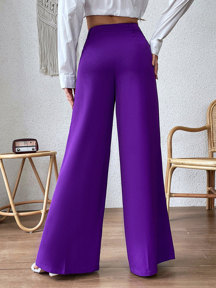 High Waist Wide Leg Pants - Bottoms - Pants - 2 - 2024