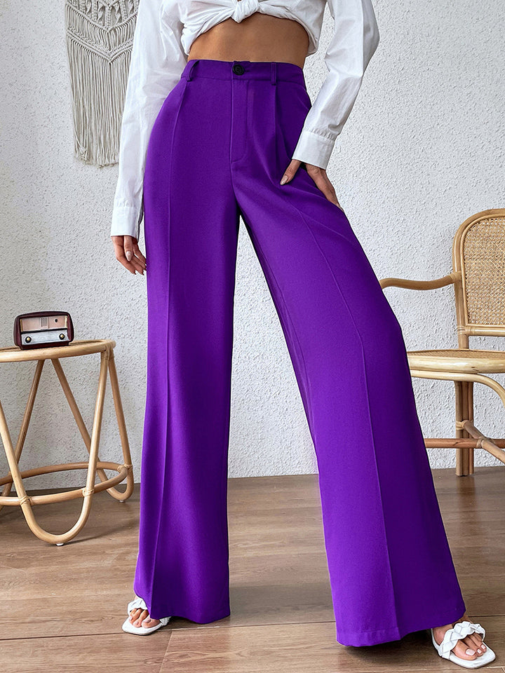 High Waist Wide Leg Pants - Bottoms - Pants - 3 - 2024