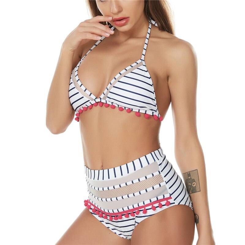 Boho High Waisted Bikini - Women’s Clothing & Accessories - Swimwear - 24 - 2024