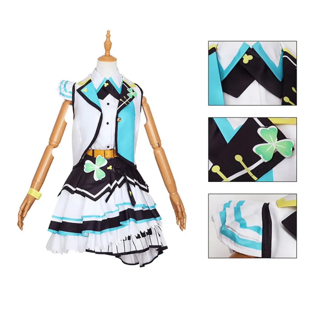 Hinomori Shizuku Cosplay Costume Set – MORE MORE JUMP - Cosplay - Cosplay - 1