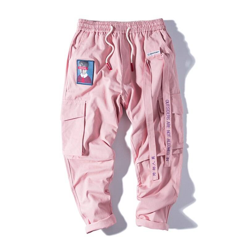 Hip Hop Cargo Pants - Pink / XL - Bottoms - Pants - 18 - 2024