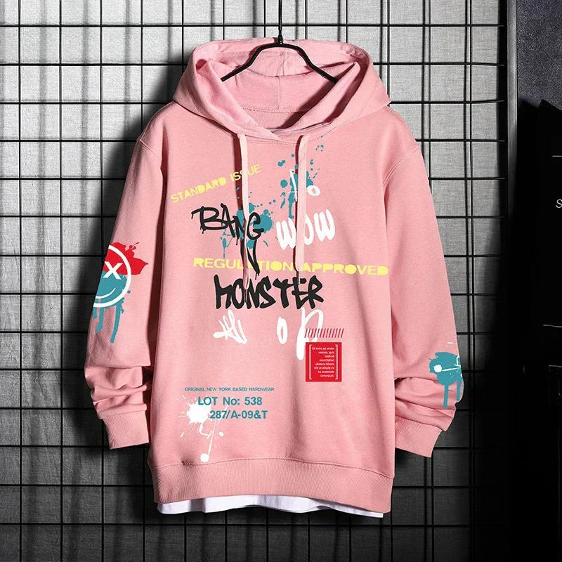 Hip Hop ’Regulation Approved’ Hoodie - Pink / S - Hoodies & Sweatshirts - Clothing Accessories - 5 - 2024