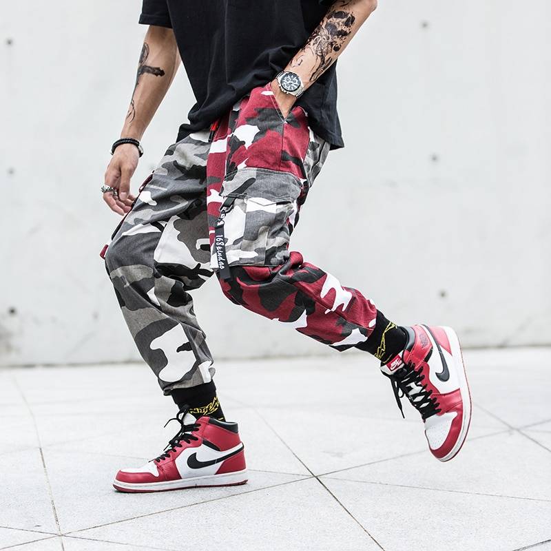 Hip Hop Style Camouflage Pants - Bottoms - Pants - 3 - 2024