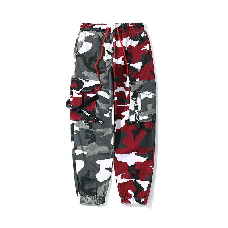 Hip Hop Style Camouflage Pants - Gray / XXL - Bottoms - Pants - 9 - 2024